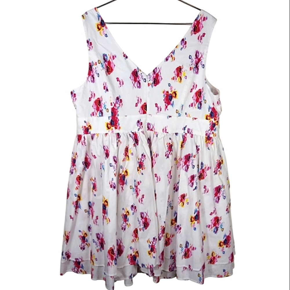 Prabal Gurung Floral Sleeveless Midi Dress - Picture 4 of 6